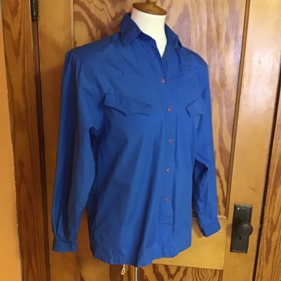 Vintage 90s Liz Claiborne western vibes shirt - Picture 10 of 11